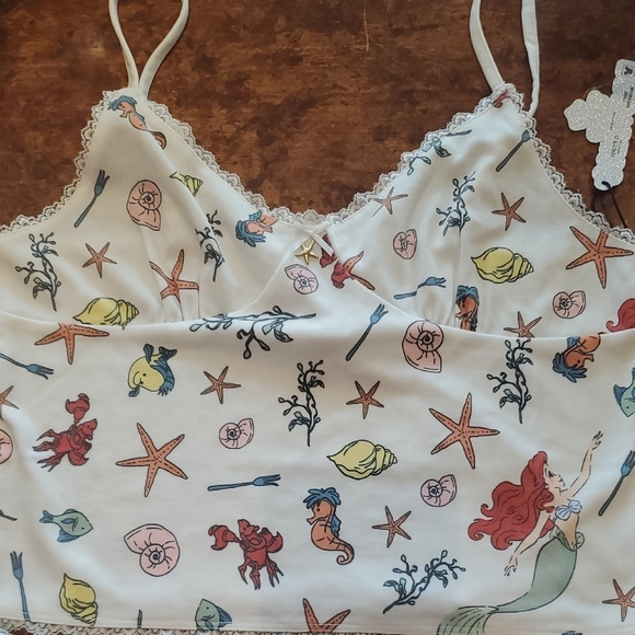 Disney Sea Life Print Pajama Set - Multicolor - Picture 2 of 7